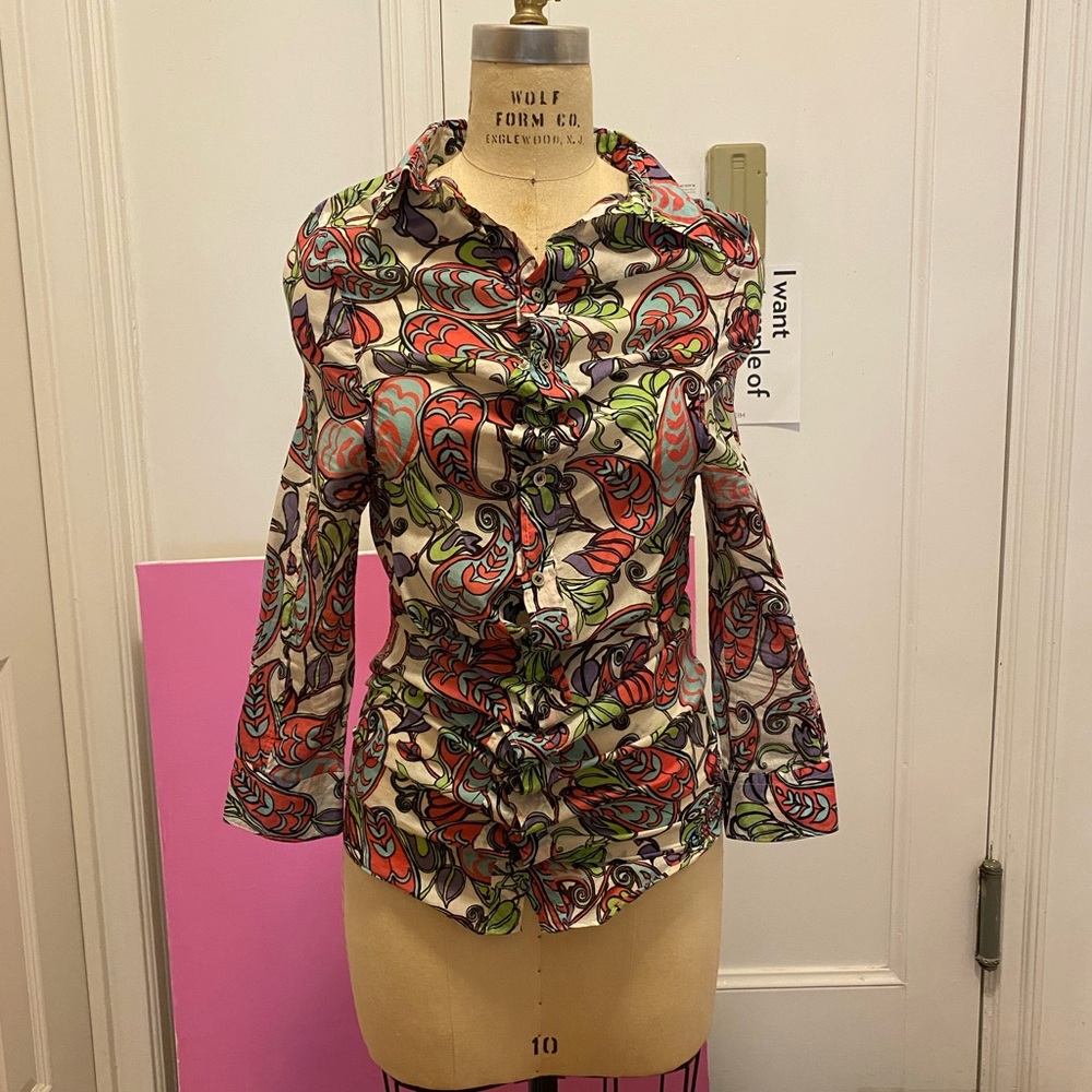 Comm des garçon Printed shirt